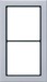 Cover frame for domestic switching devices 2 FDAL2982