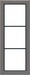 Cover frame for domestic switching devices 3 FDAL2983AN