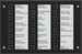 Signalling and operation panel for bus system  MBT2424SW