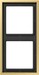 Cover frame for domestic switching devices 2 1 FDME2982C