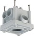 Junction box for ceiling luminaire Pipe Concrete 9953