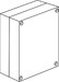 Junction box for installation duct Plastic Cream-white LDK554.6