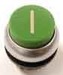 Front element for push button Green 1 Round 216677