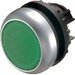 Front element for push button Green 1 Round 216927