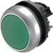 Front element for push button Green 1 Round 216948