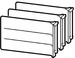 Phase separation plate for power circuit breaker Low 281596