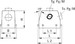 Housing for industrial connectors Rectangular 10022000