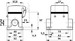 Housing for industrial connectors  10036000