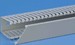 Slotted cable trunking system 75 mm 25 mm 7640-1
