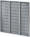 Shutter for ventilation system Plastic Grey Grey 0151.0081