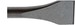 Machine chisel Flat chisel 40 mm 250 mm D-08735