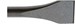 Machine chisel Pointed chisel 50 mm 360 mm P-16302