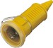 Coupler with protective contact (SCHUKO) Plastic 10845