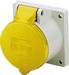 Panel-mounted CEE socket outlet 16 A 5 1384