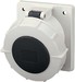 Panel-mounted CEE socket outlet 125 A 4 213A