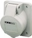 Panel-mounted CEE socket outlet 16 A 2 2841