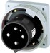 CEE plug for mounting on machines and equipment 125 A 4 3600