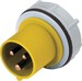 CEE plug for mounting on machines and equipment 16 A 3 919