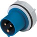 CEE plug for mounting on machines and equipment 16 A 3 924