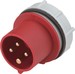 CEE plug for mounting on machines and equipment 16 A 4 933