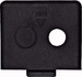 Cable entry Slider with 2 inlets Black 9005 536061