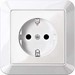 Socket outlet Protective contact 1 MEG2300-1019