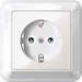Socket outlet Protective contact 1 MEG2301-1219
