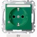 Socket outlet Protective contact 1 MEG2303-0304