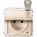 Socket outlet Protective contact 1 MEG2317-7244