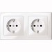 Socket outlet Protective contact 2 MEG2328-1419