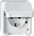 Socket outlet Protective contact 1 MEG2300-8019
