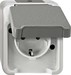 Socket outlet Protective contact 1 MEG2301-8029