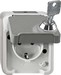 Socket outlet Protective contact 1 MEG2423-8029