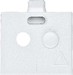 Cable entry Slider with 2 inlets Grey 7035 MEG3961-8029