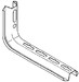 Ceiling profile for cable support system 463 mm 57 mm TKS 400