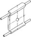 Mounting material for cable support system Steel Other GRWB 10