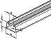 Support/Profile rail 6000 mm 46 mm 24 mm 2990/6 FO