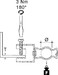 Fixing clamp Screw Conduit/cable FH107-GM1926