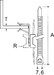 Fixing clamp Clamp Conduit/cable AH814-CT2