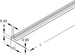 Support/Profile rail 2000 mm 15 mm 8 mm 2930/2 BO