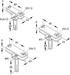 Conductor holder for lightning protection With screw clamp 251 D