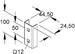 Mounting material for cable support system Other UD 24 E3