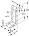 Mounting material for cable support system Steel MIABR 30 F