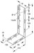 Mounting material for cable support system Steel MIABR 60 F