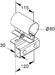 Tube clamp Stainless steel MIHK 6030 E3