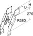 Bend for cable ladder Horizontal 90? ULBA 150.300