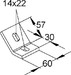 Mounting material for cable support system Steel Other WAWG 12