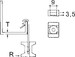 Fixing clamp Clamp Conduit/cable AV155-M