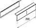 Connector for cable support system Corner joint KPGH 50