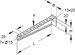 Bracket for cable support system 260 mm 55 mm KTA 250
